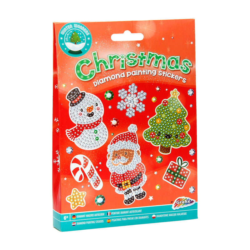 Load image into Gallery viewer, Creative craft group xmas diamond painting stickers, 12st.