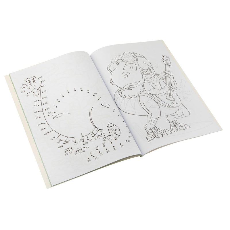 Load image into Gallery viewer, Creative craft group kleur- en activiteitenboek dino, 64pag.