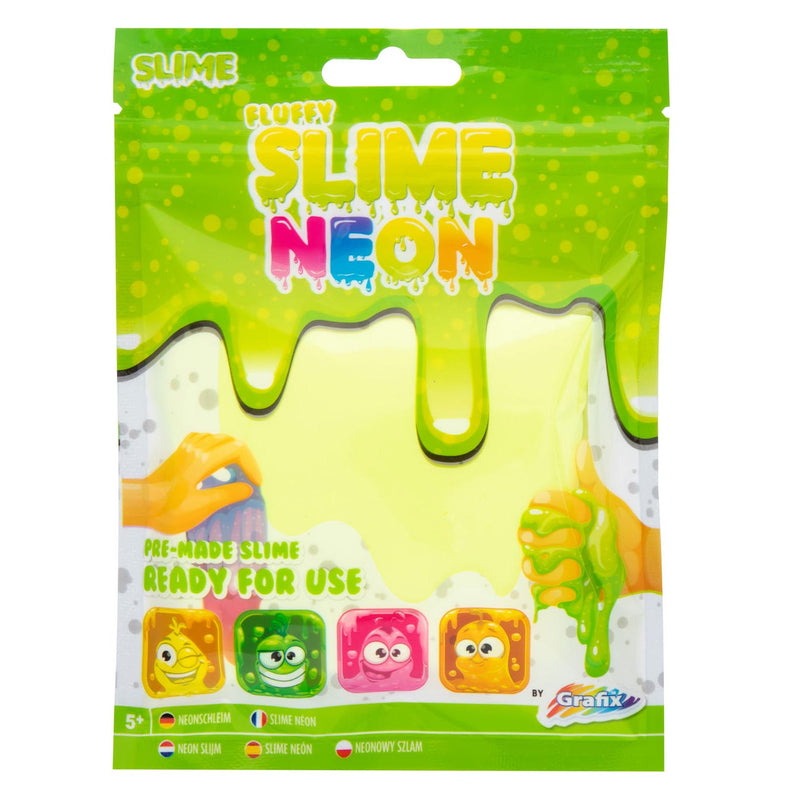 Afbeelding laden in galerijviewer, Grafix neon fluffy slijm