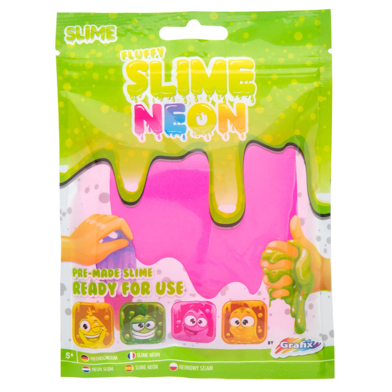 Afbeelding laden in galerijviewer, Grafix neon fluffy slijm