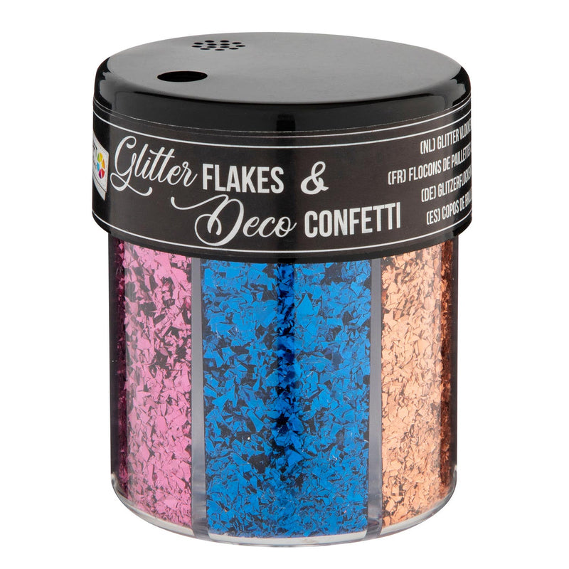 Load image into Gallery viewer, Creative Craft Group Decoratie Confetti in Pot, 6 Kleuren