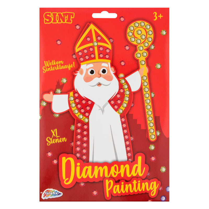Chargez l'image dans la visionneuse de la galerie, Grafix sinterklaas mozaiek diamond painting - xl stenen
