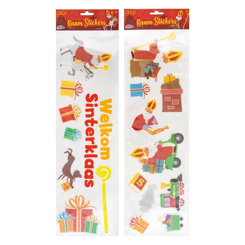 Load image into Gallery viewer, Grafix Sinterklaas Raamstickers