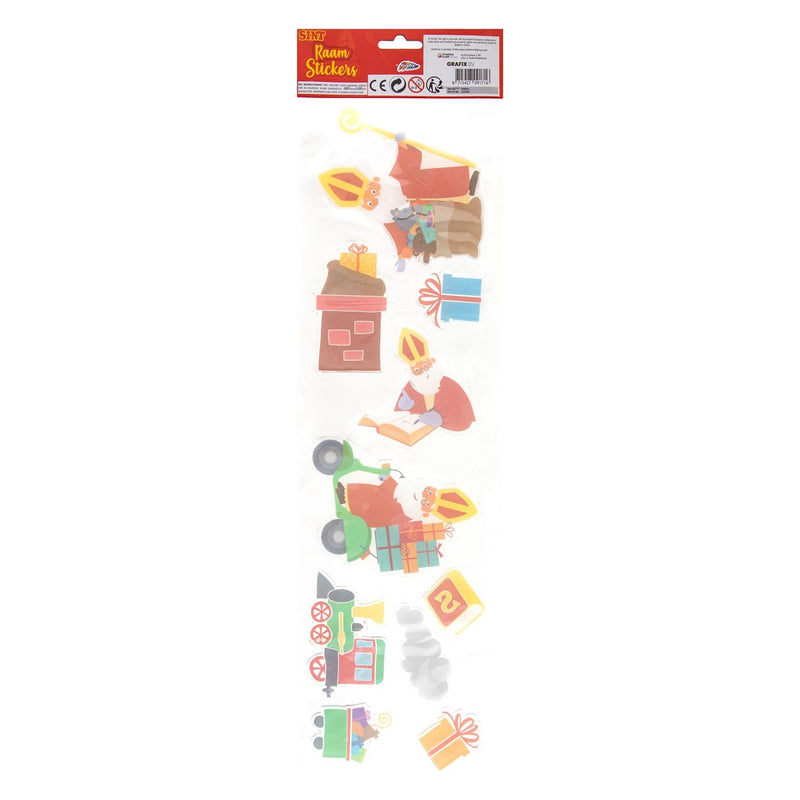 Load image into Gallery viewer, Grafix Sinterklaas Raamstickers