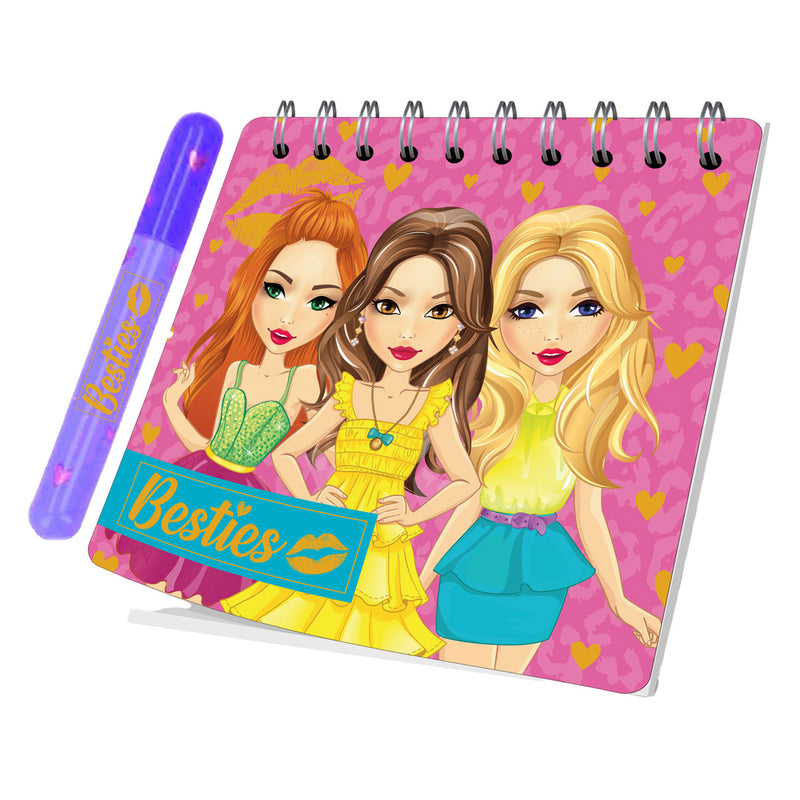 Load image into Gallery viewer, Besties mini notitieboek met pen