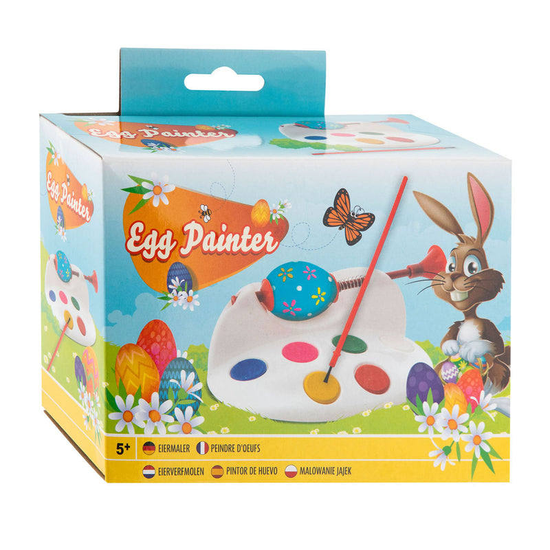 ギャラリービューアに画像をロードする, Creative craft group eierverfmolen met verf en penseel