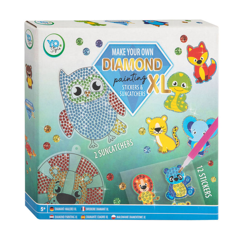 Load image into Gallery viewer, Creative craft group diamond painting zonnevangers stickers maken