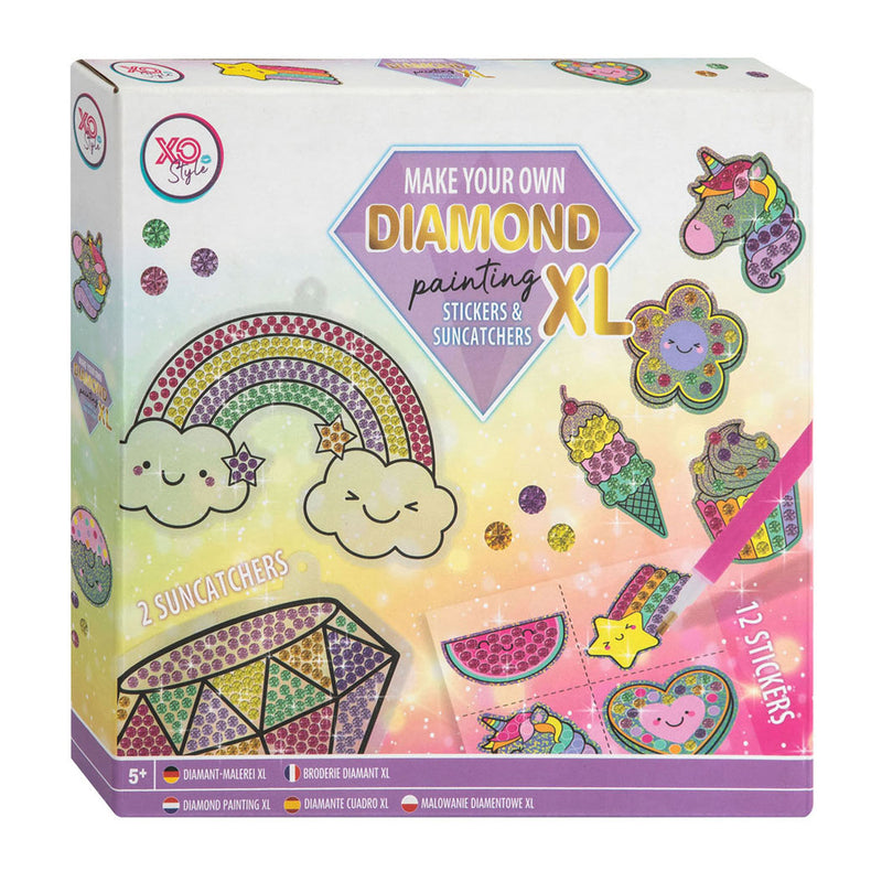 Load image into Gallery viewer, Creative craft group diamond painting zonnevangers stickers maken