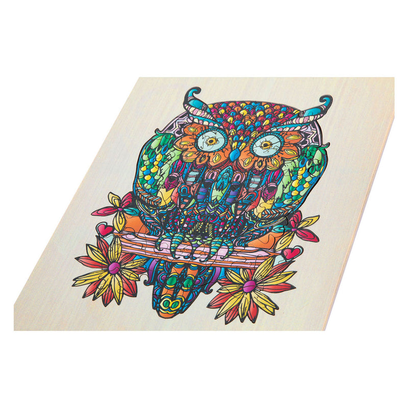 Afbeelding laden in galerijviewer, Creative craft group houten legpuzzel uil, 133st.