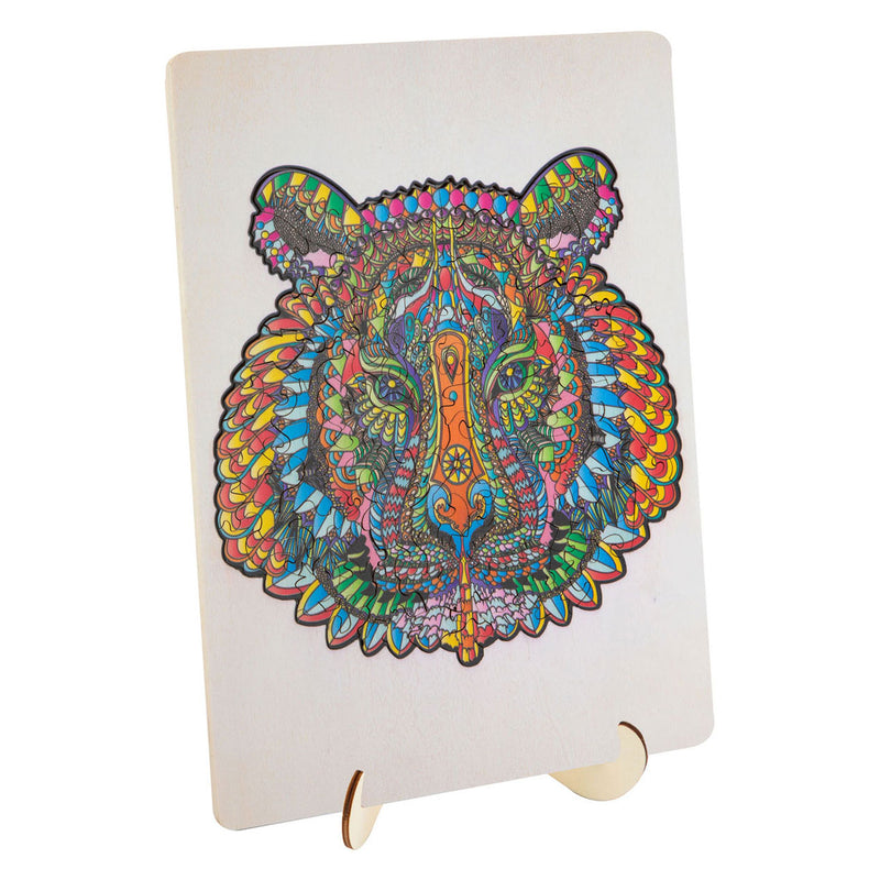 Load image into Gallery viewer, Moxy houten puzzel tijger 130 stukjes