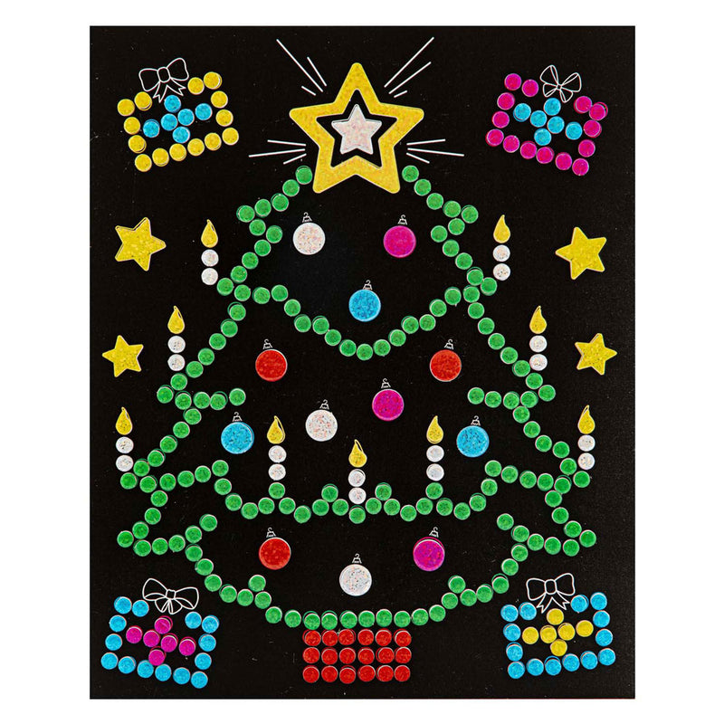 Load image into Gallery viewer, Creative craft group xmas holografische stippen stickerset