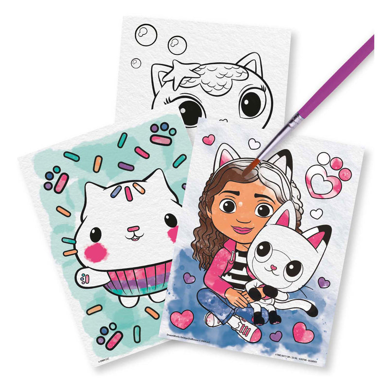 Afbeelding laden in galerijviewer, Moxy schilderen met water gabby's poppenhuis, 7dlg.