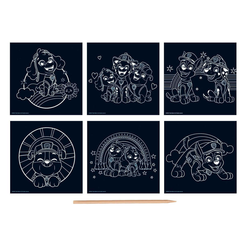 Load image into Gallery viewer, Moxy scratch kaarten paw patrol set, 7dlg.