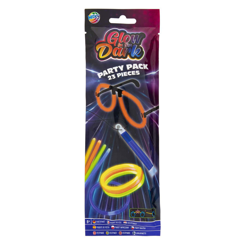 Load image into Gallery viewer, Creative craft group glow in the dark sticks party pack, 30dlg.