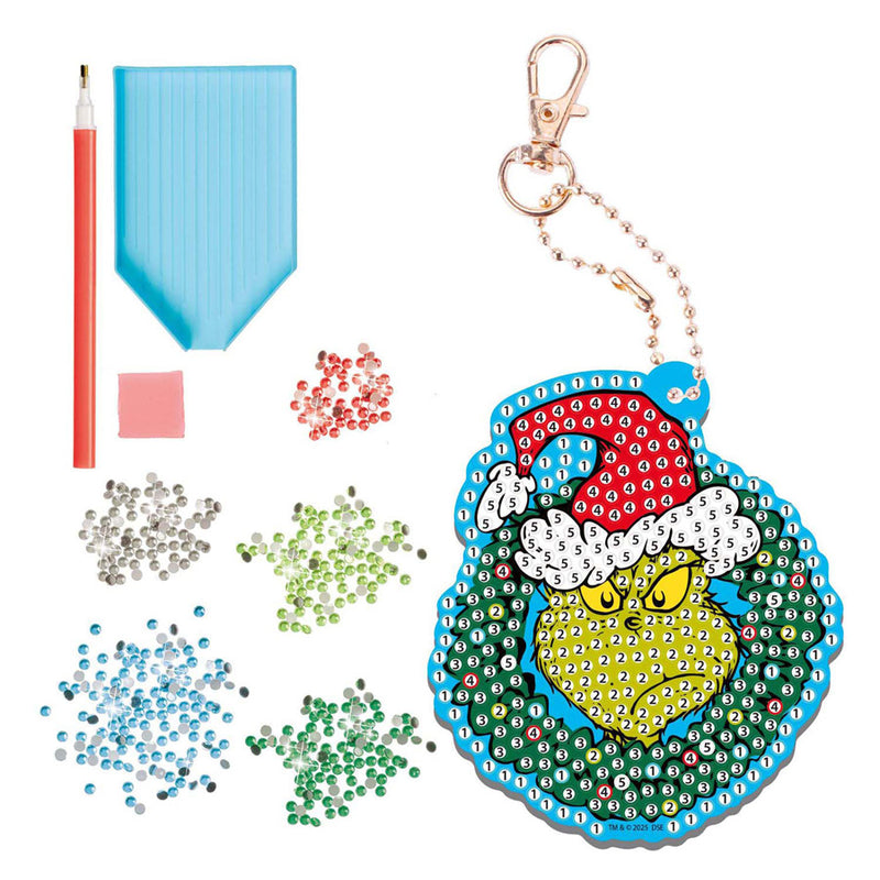 Afbeelding laden in galerijviewer, Creative craft group diamond painting sleutelhanger the grinch