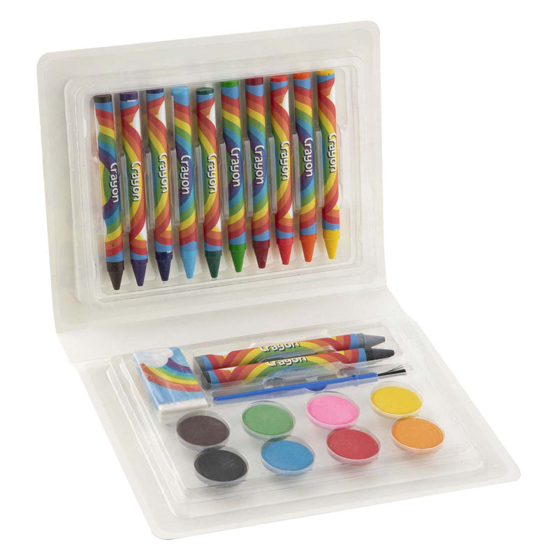 Afbeelding laden in galerijviewer, Creative craft group klein kleur- en verfkoffertje, 22dlg.