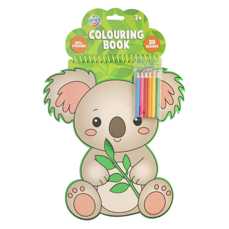 ギャラリービューアに画像をロードする, Creative craft group kleurboek in dierenvorm - 20 vellen + 6 potloden