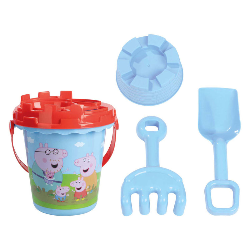 Load image into Gallery viewer, Creative craft group peppa pig strandemmer blauw - 5dlg.