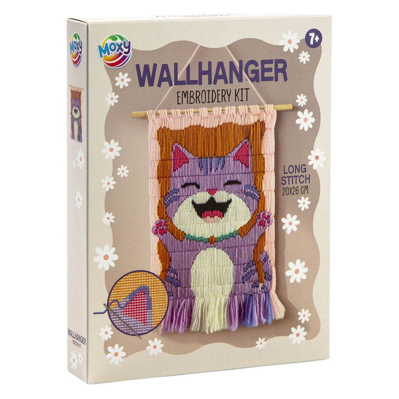 Cargue la imagen en el visor de la galería, Moxy wandhanger borduurset lange steek