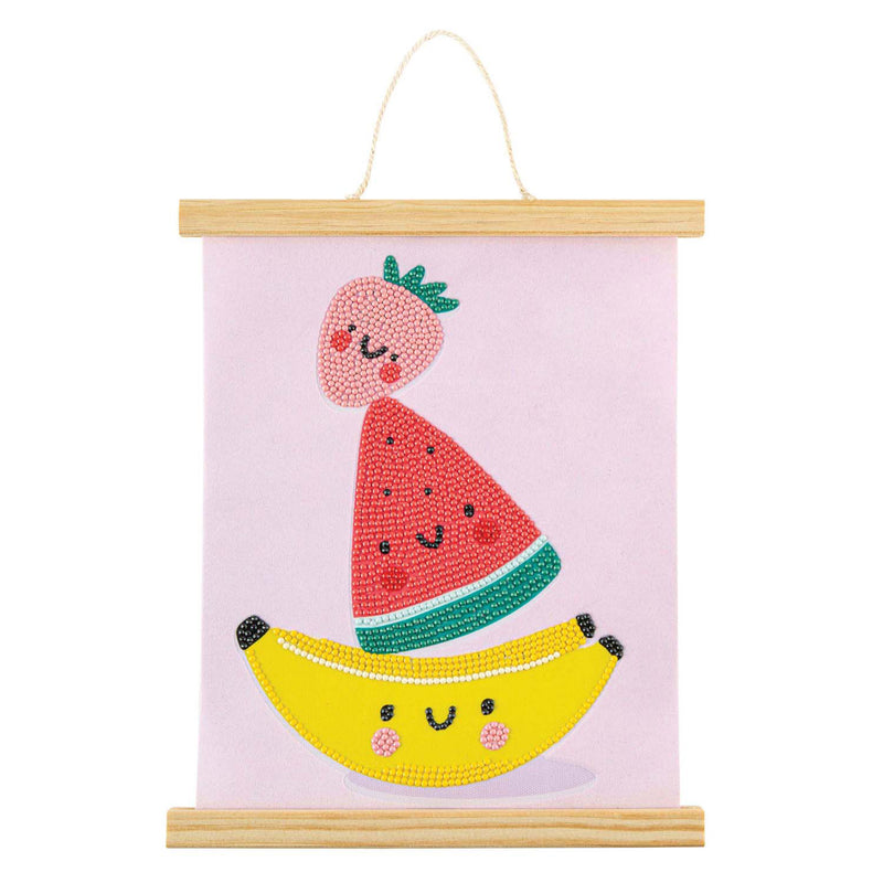 Chargez l'image dans la visionneuse de la galerie, Creative craft group diamond painting wandhanger fluweel - fruit