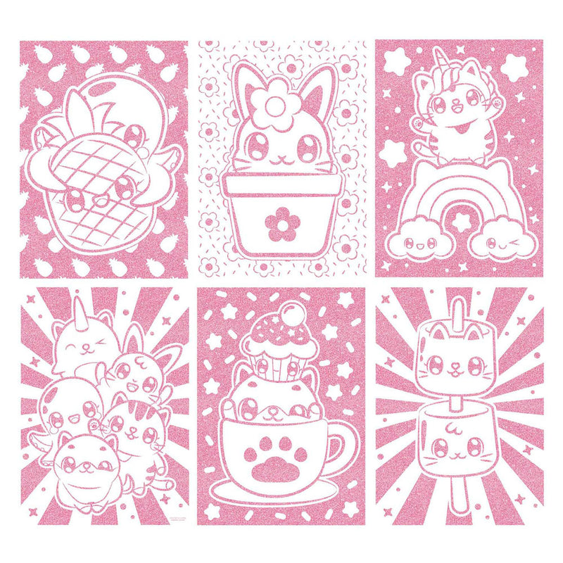 Chargez l'image dans la visionneuse de la galerie, Creative craft group mini mymy glitter kleurpapier a4