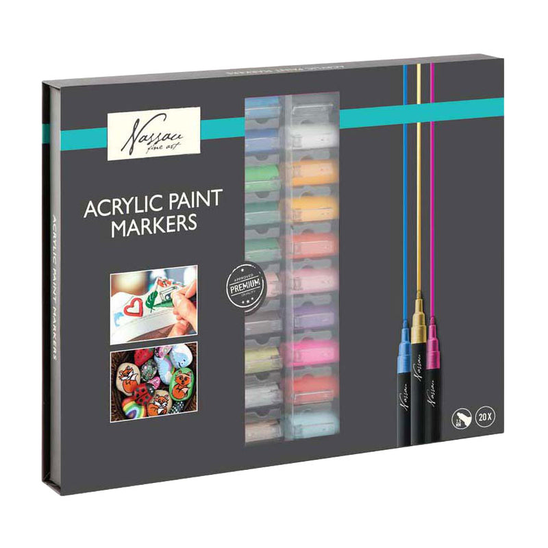ギャラリービューアに画像をロードする, Creative craft group nassau acryl markerset - 20st.