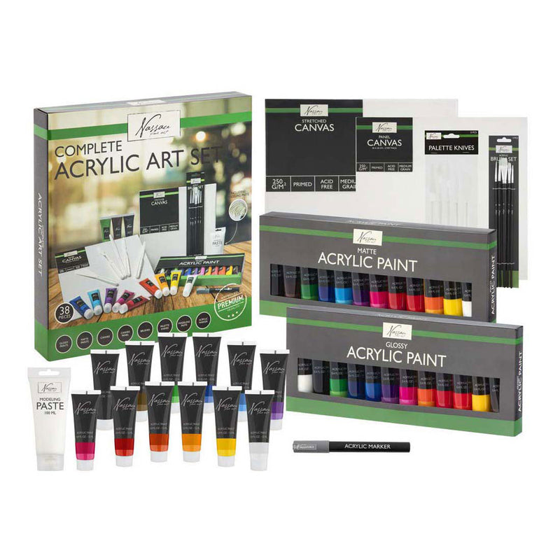 Load image into Gallery viewer, Creative craft group nassau complete acryl set - 38dlg.