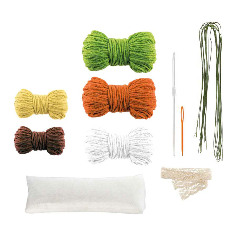 Afbeelding laden in galerijviewer, Creative craft group haakpakket madelief - incl. naald en draad