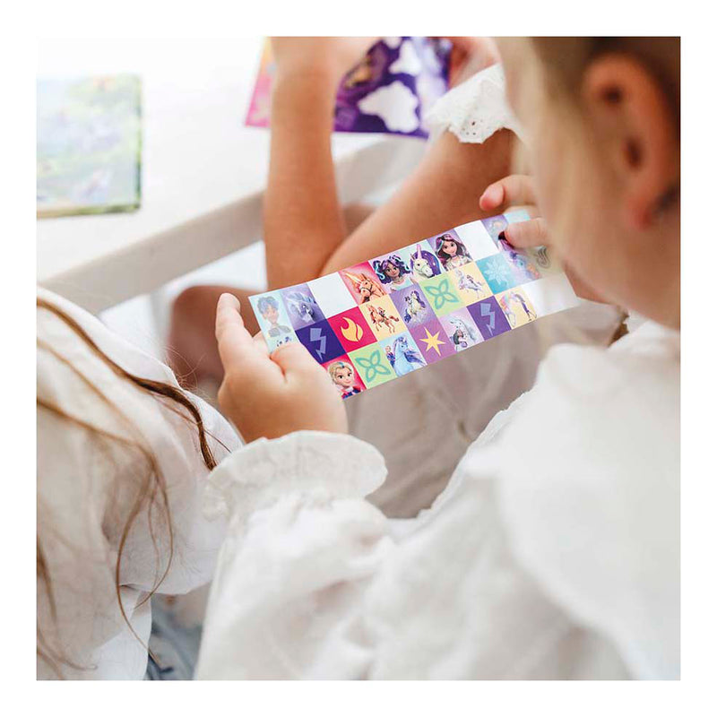 Load image into Gallery viewer, Creative craft group totum unicorn academy stickerset - 3 vellen + 1 achtergrond