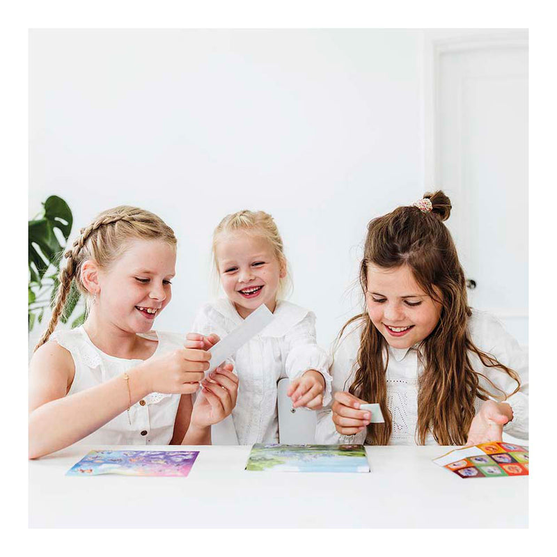 Load image into Gallery viewer, Creative craft group totum unicorn academy stickerset - 3 vellen + 1 achtergrond