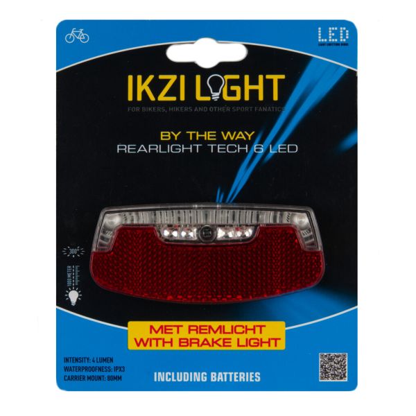 Load image into Gallery viewer, Ikzi achterlicht 6-led auto + remlicht by the way batterij