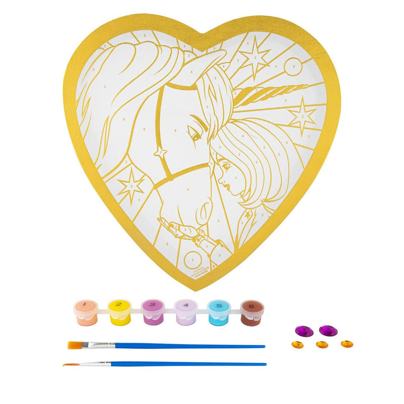 Load image into Gallery viewer, Moxy unicorn kleuren op nummer