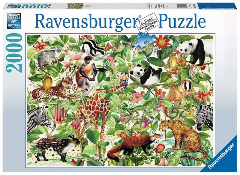 Load image into Gallery viewer, Ravensburger puzzel jungle 2000st