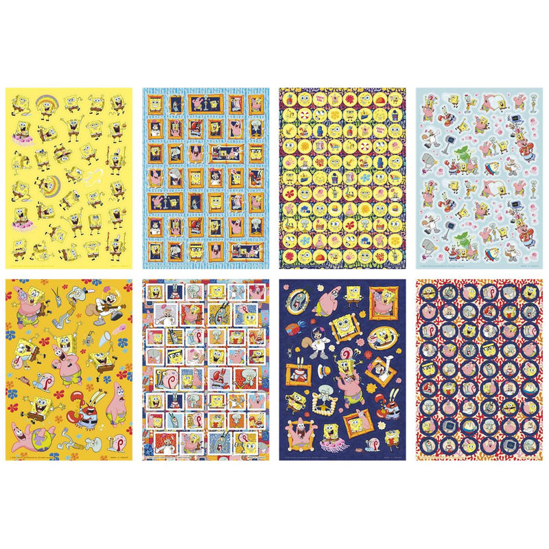 Cargue la imagen en el visor de la galería, Moxy spongebob stickerboek a5 - 8 vellen