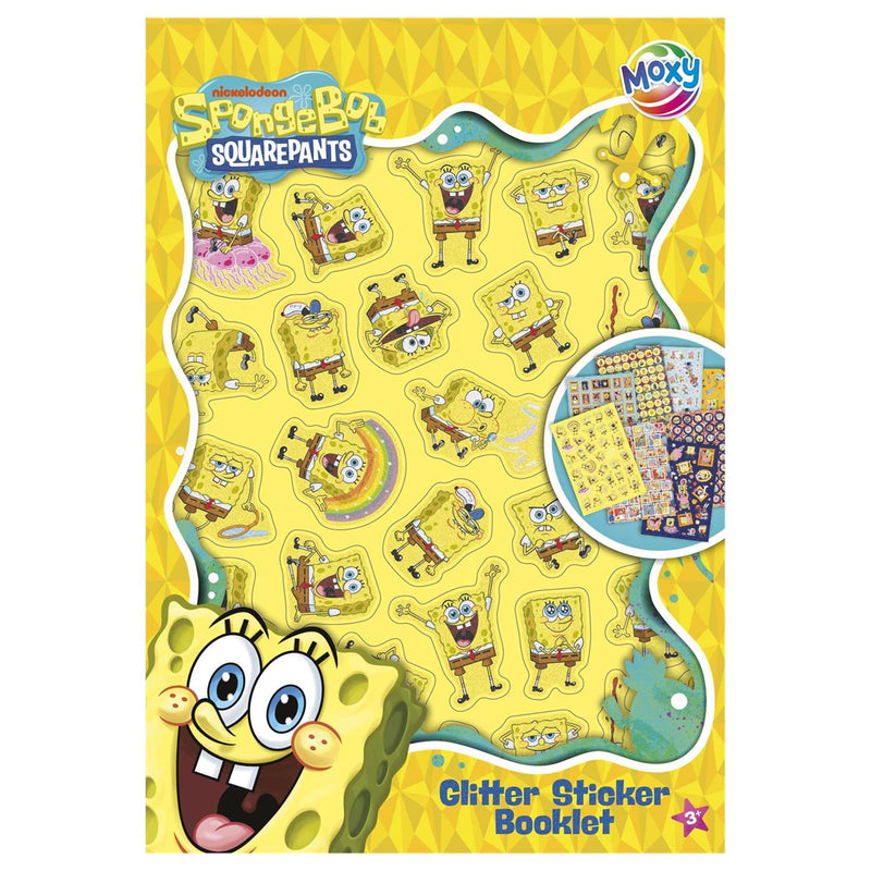 Cargue la imagen en el visor de la galería, Moxy spongebob stickerboek a5 - 8 vellen