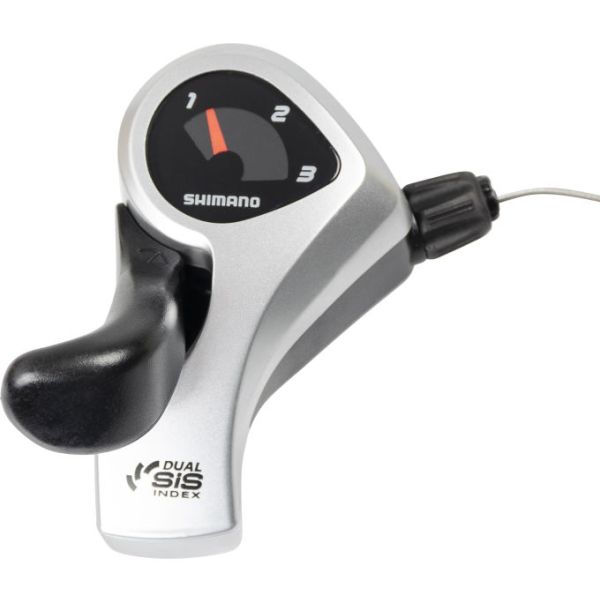 Load image into Gallery viewer, Shimano versteller links 3 speed st-tx50 - zwart zilver