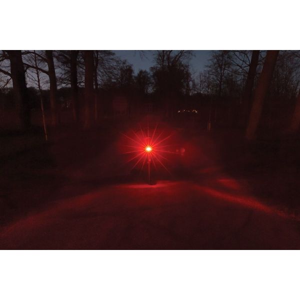 Afbeelding laden in galerijviewer, Axa dragerachterlicht juno e-bike 6-12 volt 80 mm - rood