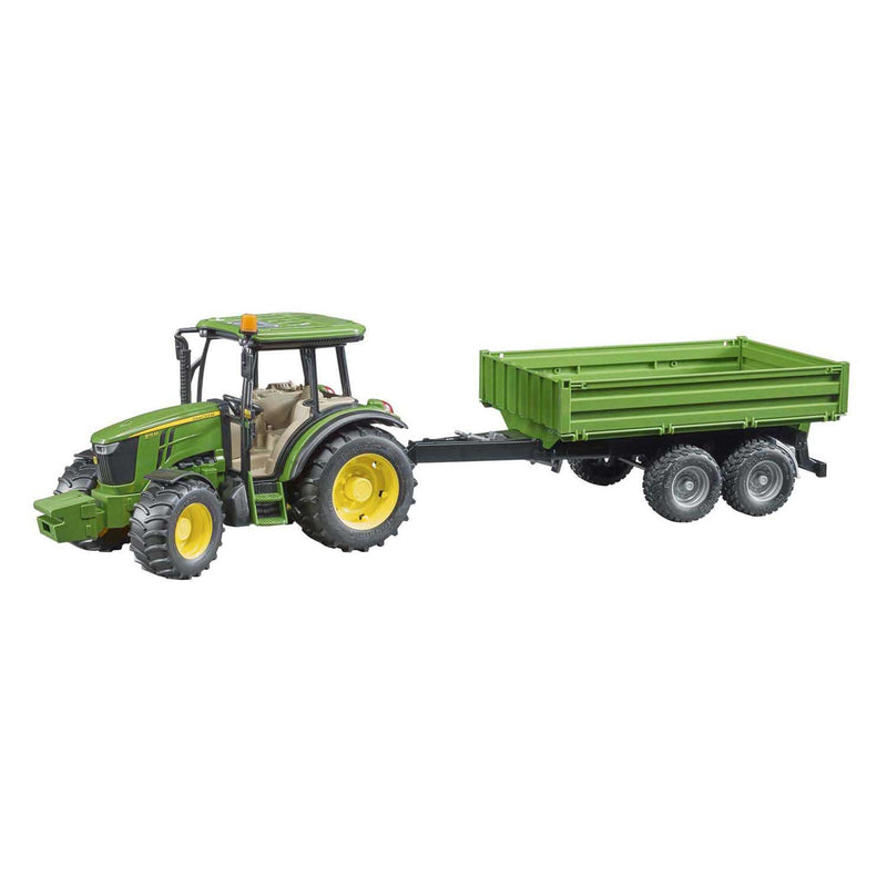ギャラリービューアに画像をロードする, Bruder john deere tractor 5115 m met aanhanger 1:16
