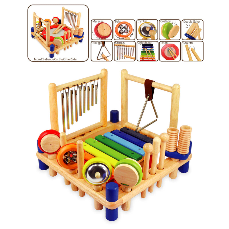 Load image into Gallery viewer, Muziekcentrum met 9 instrumenten