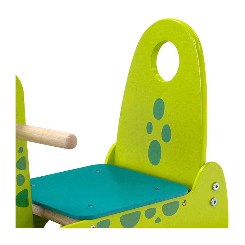 Load image into Gallery viewer, I'm Toy Loopen Duwwagen Dino