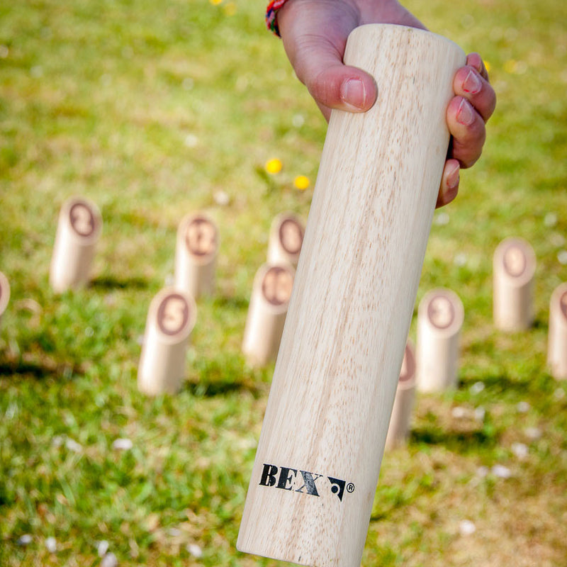 Load image into Gallery viewer, Kubb number original rubber hout