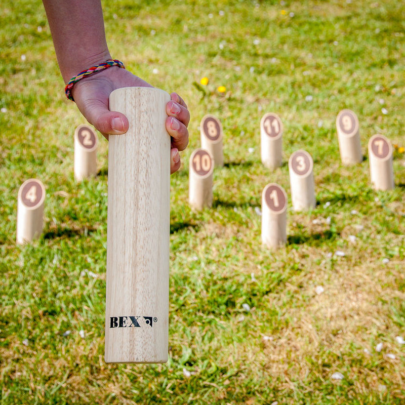 Load image into Gallery viewer, Kubb number original rubber hout