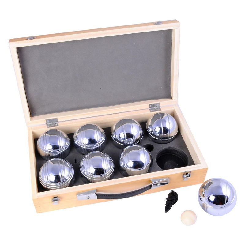 Load image into Gallery viewer, Engelhart jeu de boules 8 metalen ballen in kist