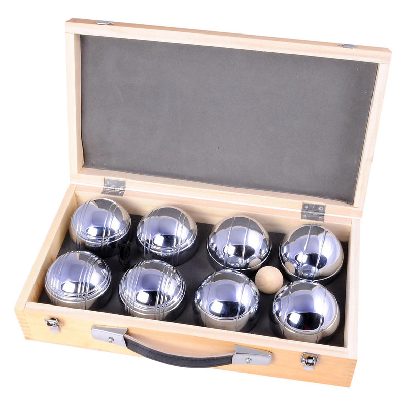 Load image into Gallery viewer, Engelhart jeu de boules 8 metalen ballen in kist