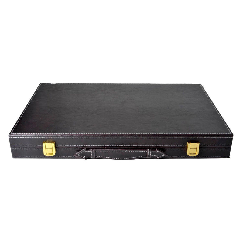 Load image into Gallery viewer, Engelhart backgammon 18 bruin en ivoor klassiek bordspel