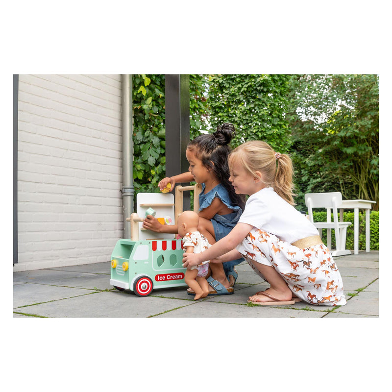 Load image into Gallery viewer, I'm toy Loop duwwagen ijskar junior mintgroen