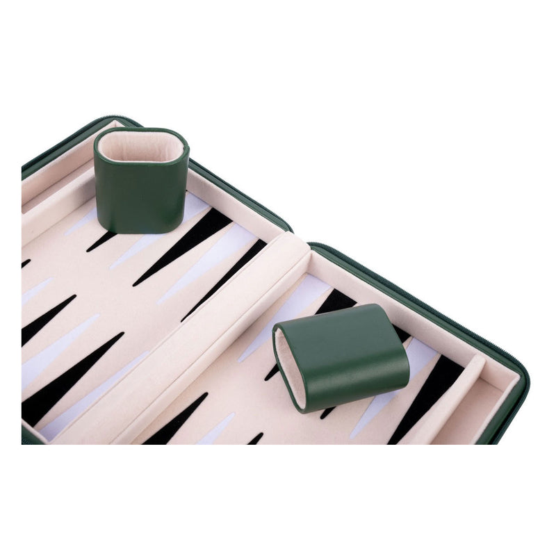 Laden Sie das Bild in Galerie -Viewer, Backgammon reisspel met rits - groen