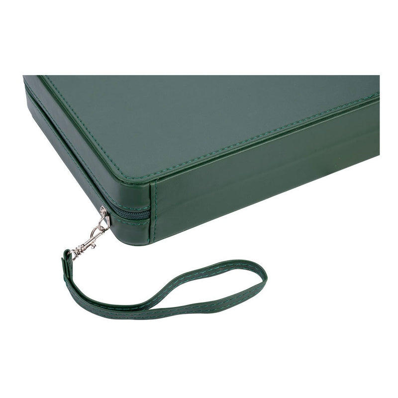 Laden Sie das Bild in Galerie -Viewer, Backgammon reisspel met rits - groen