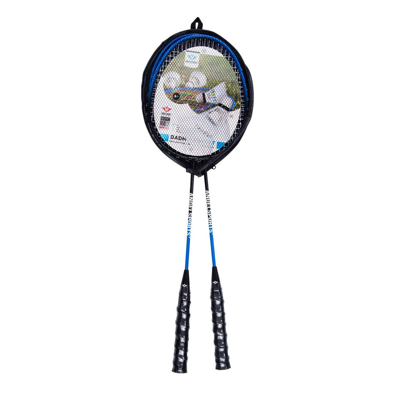 Afbeelding laden in galerijviewer, Badmintonset - 2 shuttles en 2 rackets