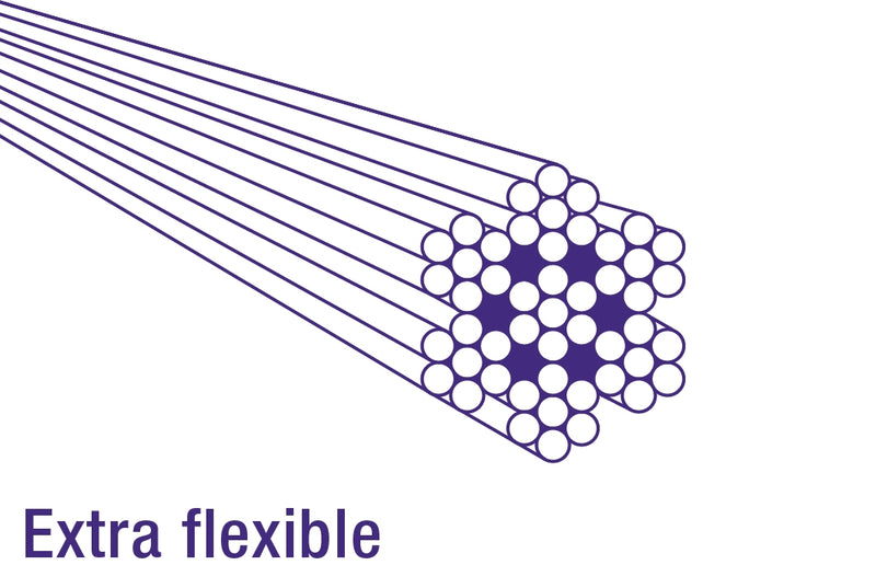 Load image into Gallery viewer, Elvedes Rem-binnenkabel rvs 2-nippels 3m